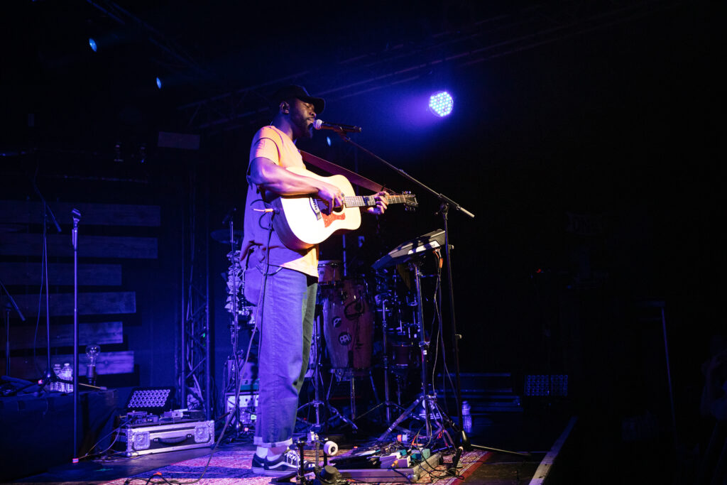 British musician Jake Isaac in 2019 on tour as support for Stefanie Heinzmann