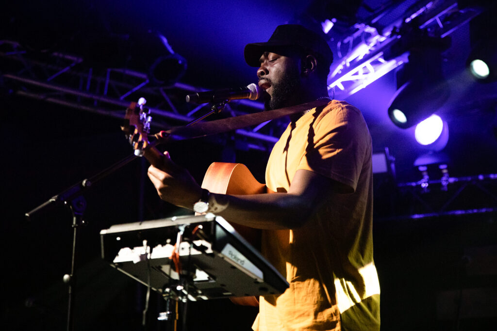 British musician Jake Isaac in 2019 on tour as support for Stefanie Heinzmann