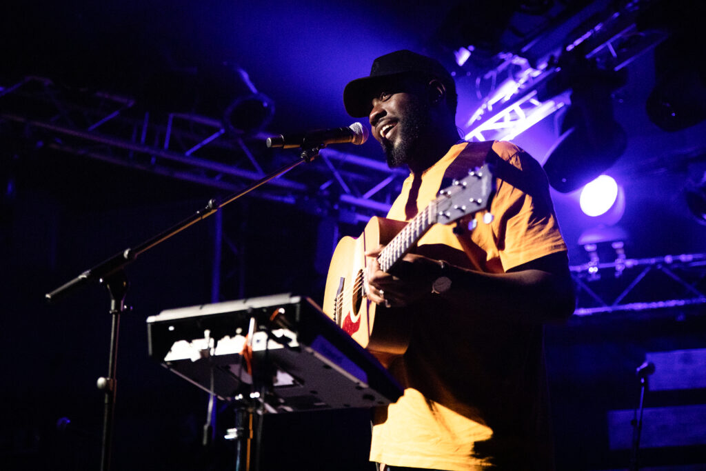 British musician Jake Isaac in 2019 on tour as support for Stefanie Heinzmann