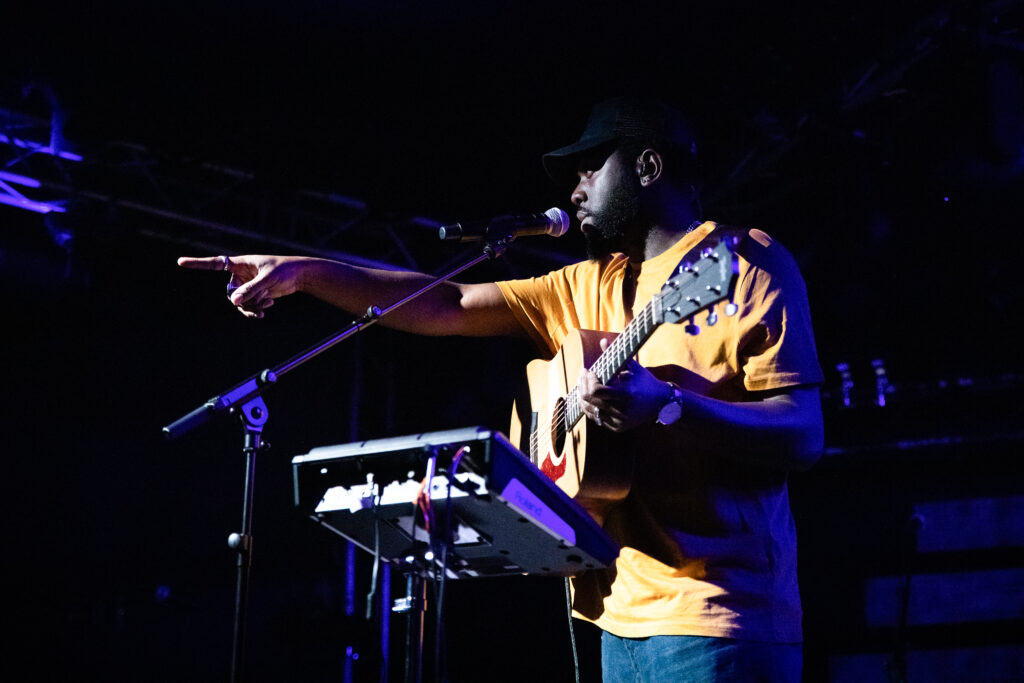 British musician Jake Isaac in 2019 on tour as support for Stefanie Heinzmann