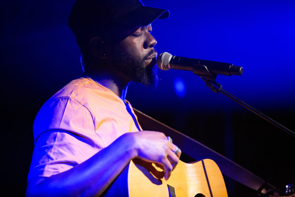 British musician Jake Isaac in 2019 on tour as support for Stefanie Heinzmann