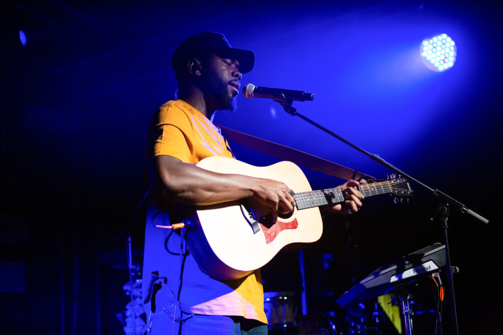British musician Jake Isaac in 2019 on tour as support for Stefanie Heinzmann