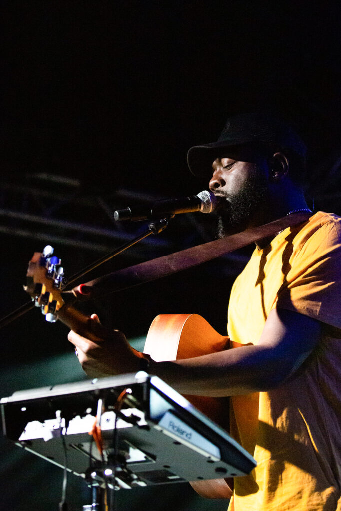 British musician Jake Isaac in 2019 on tour as support for Stefanie Heinzmann
