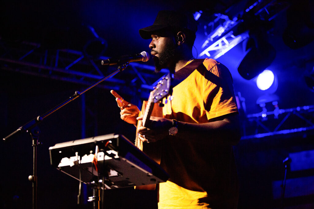 British musician Jake Isaac in 2019 on tour as support for Stefanie Heinzmann