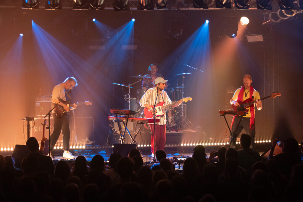 Luxembourgish band Seed to Tree during their album release show at Den Atelier in Luxembourg, September 2023