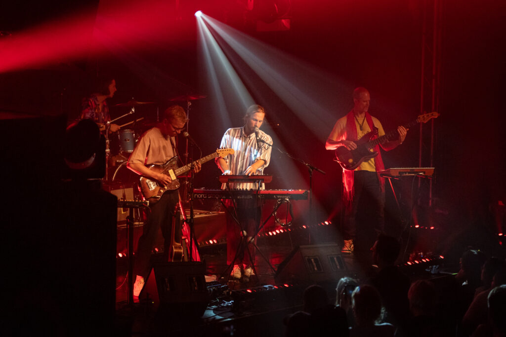 Luxembourgish band Seed to Tree during their album release show at Den Atelier in Luxembourg, September 2023