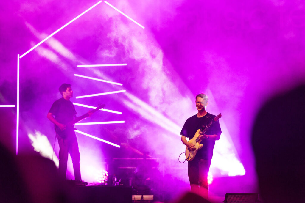 Mateus Wojda as guitarist for Joel Marques, Krick, Tali and Maale Gars et Echterlive Music Festival in Luxembourg