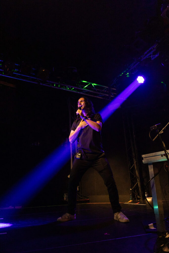 The Kiffness performing "Kookee Kookee" at den Atelier in Luxembourg, September 2024