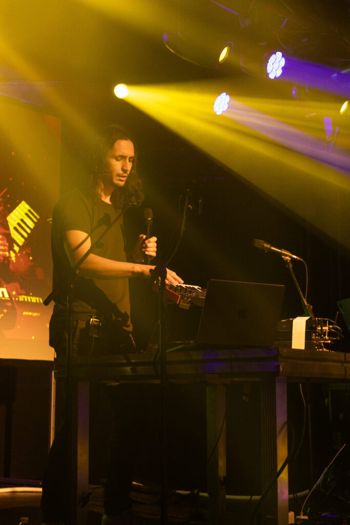 The Kiffness performing "Ha Hee" at den Atelier in Luxembourg, September 2024